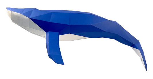 Blue Whale POLY PAPER CRAFT