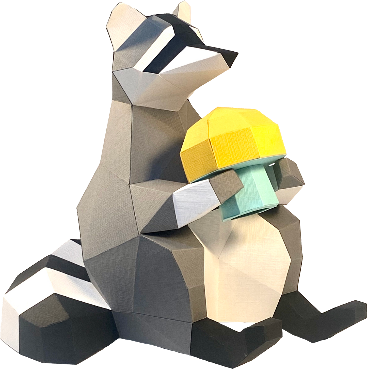 Raccoon POLY PAPER CRAFT